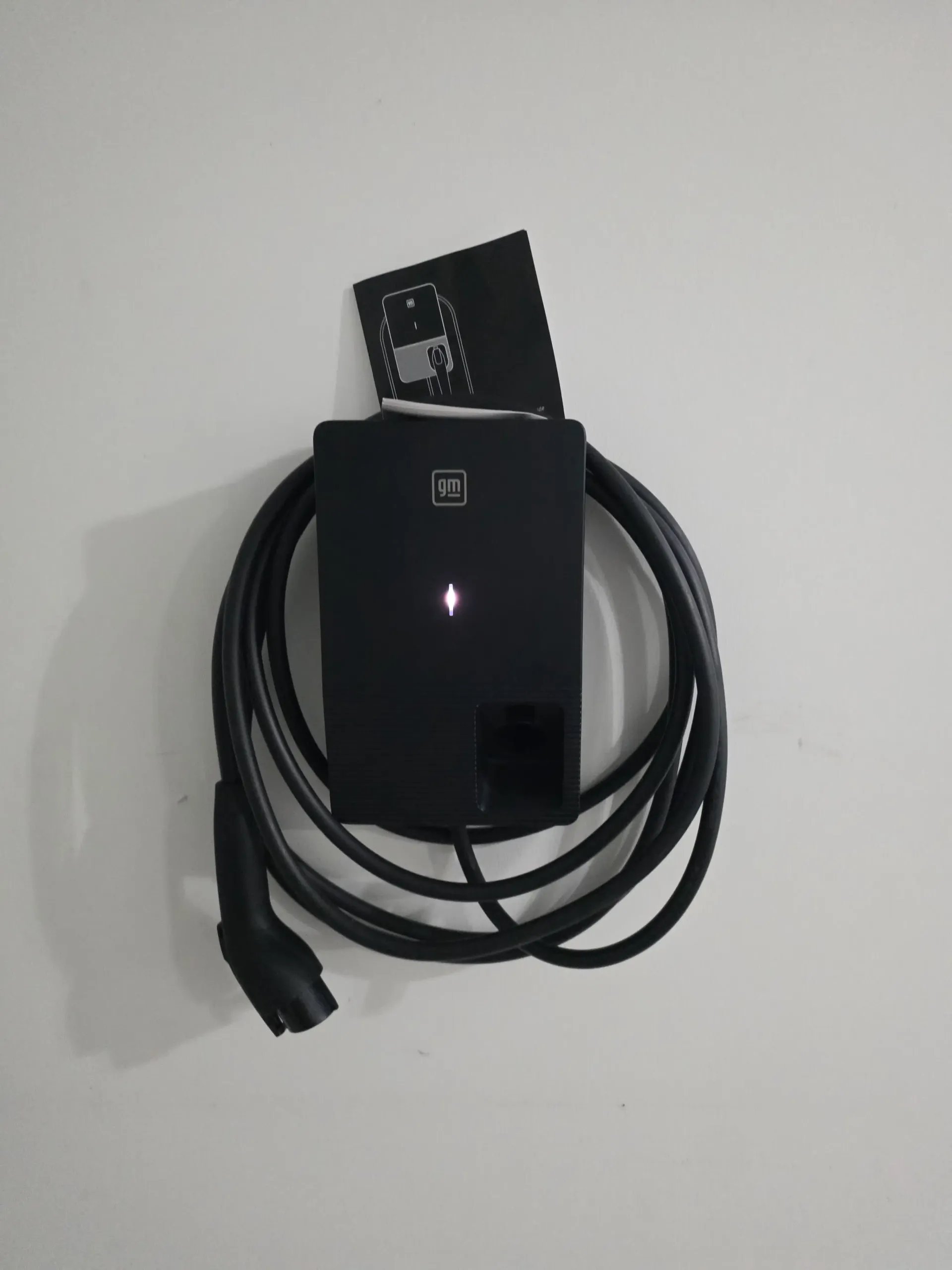 Completed GM PowerUP home charger installation